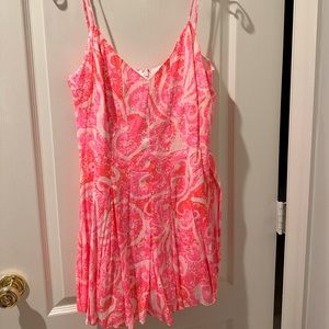 Pink Lily Pulitzer Romper Size 10